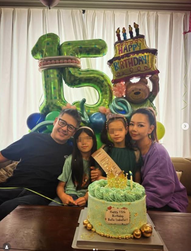 TVB女演员为患罕见病女儿庆祝15岁生日，医生曾断言活不过2岁