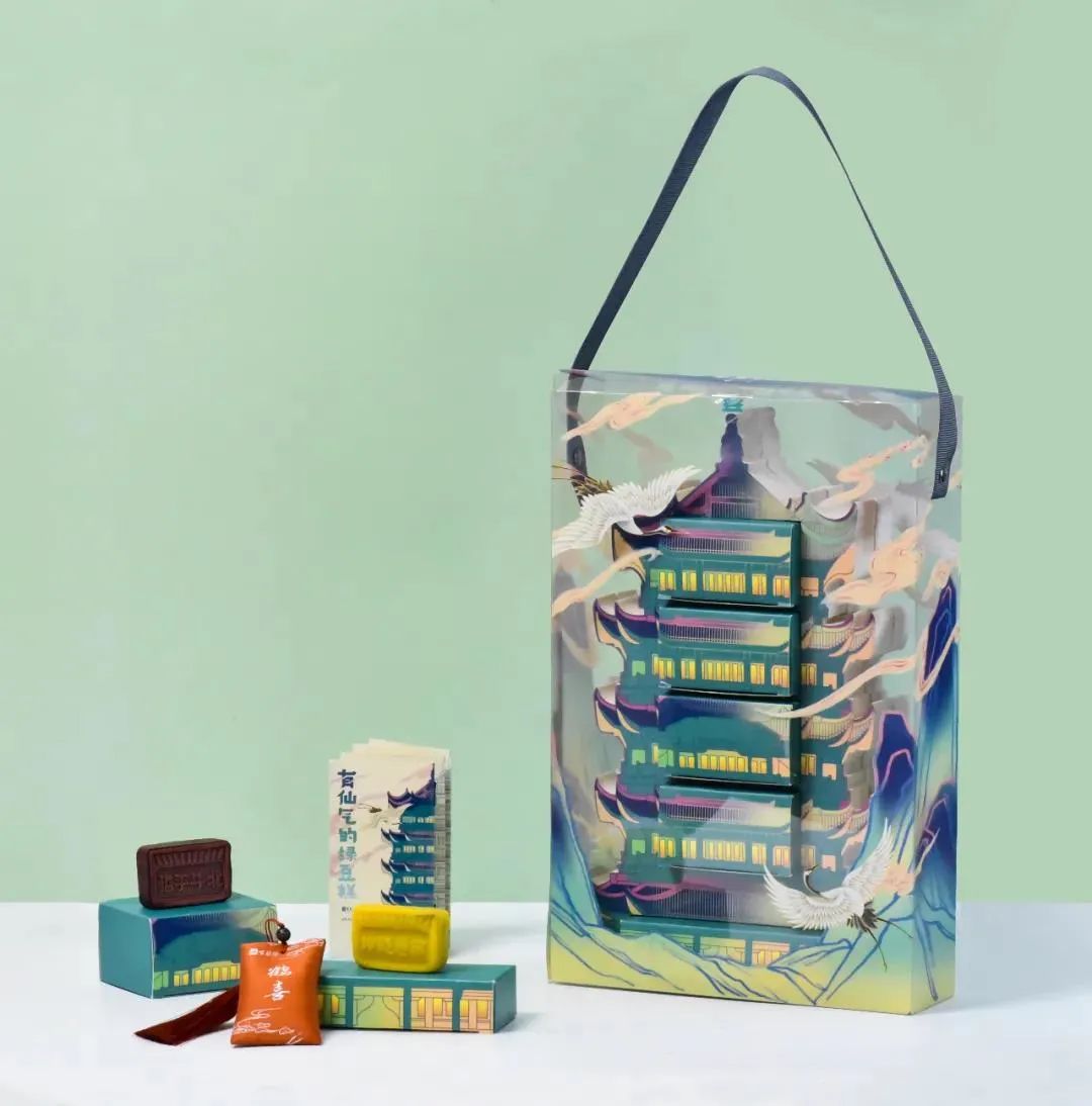 黄鹤楼端午节推出“有仙气的绿豆糕”