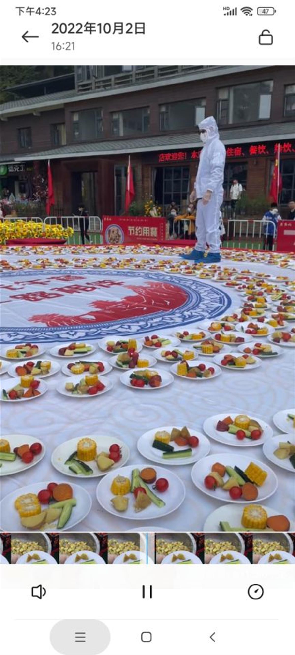 河南一景区国庆节推出无人值守一元午餐，工作人员：收一元是为避免浪费