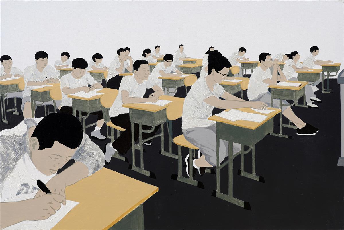 012刘添《公元1977之后 11#》布面油画  80cm×120cm 2019.jpg