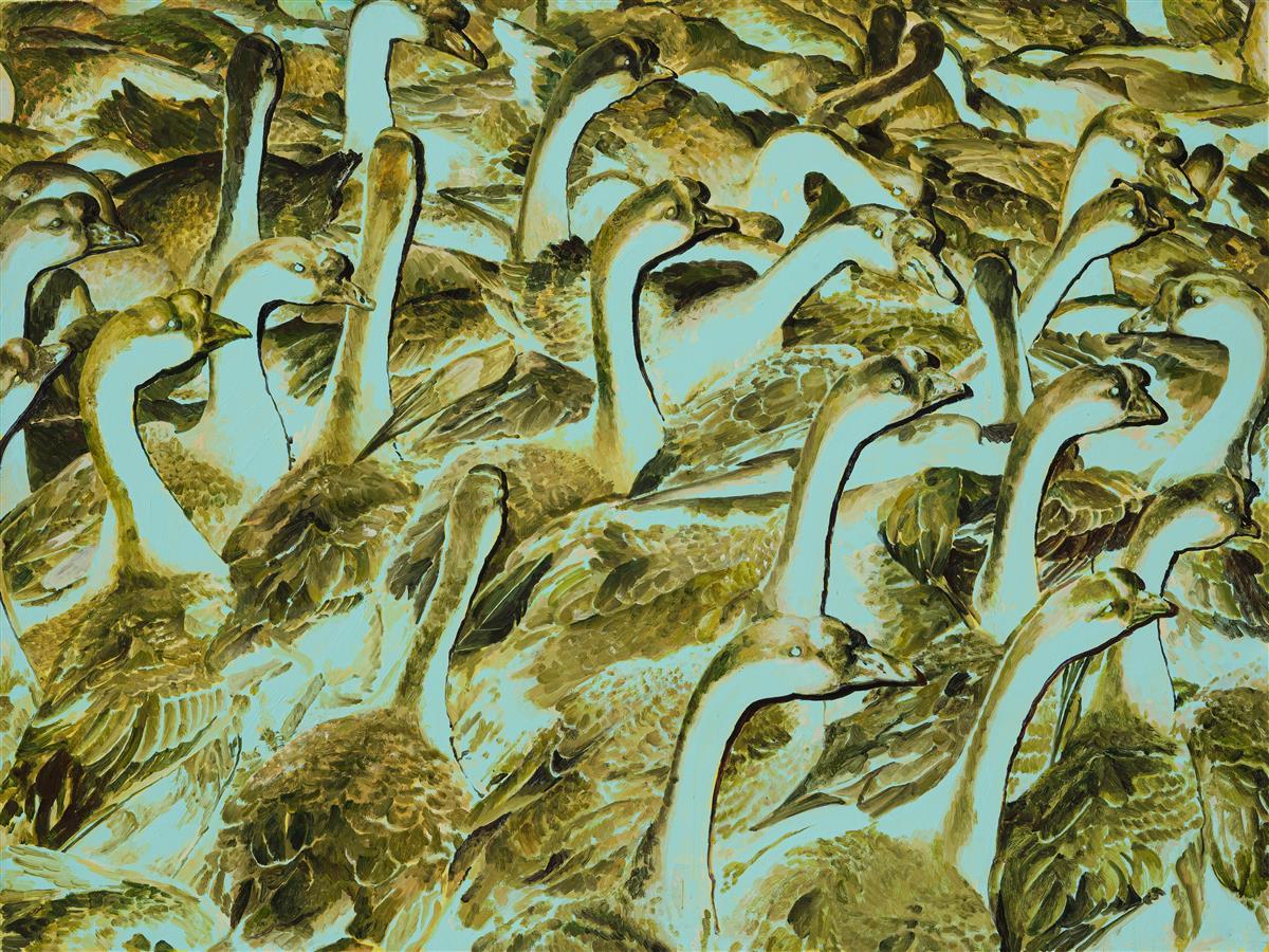 015云永业《白墙上的风景》油画 165cm×220cm 2017.jpeg