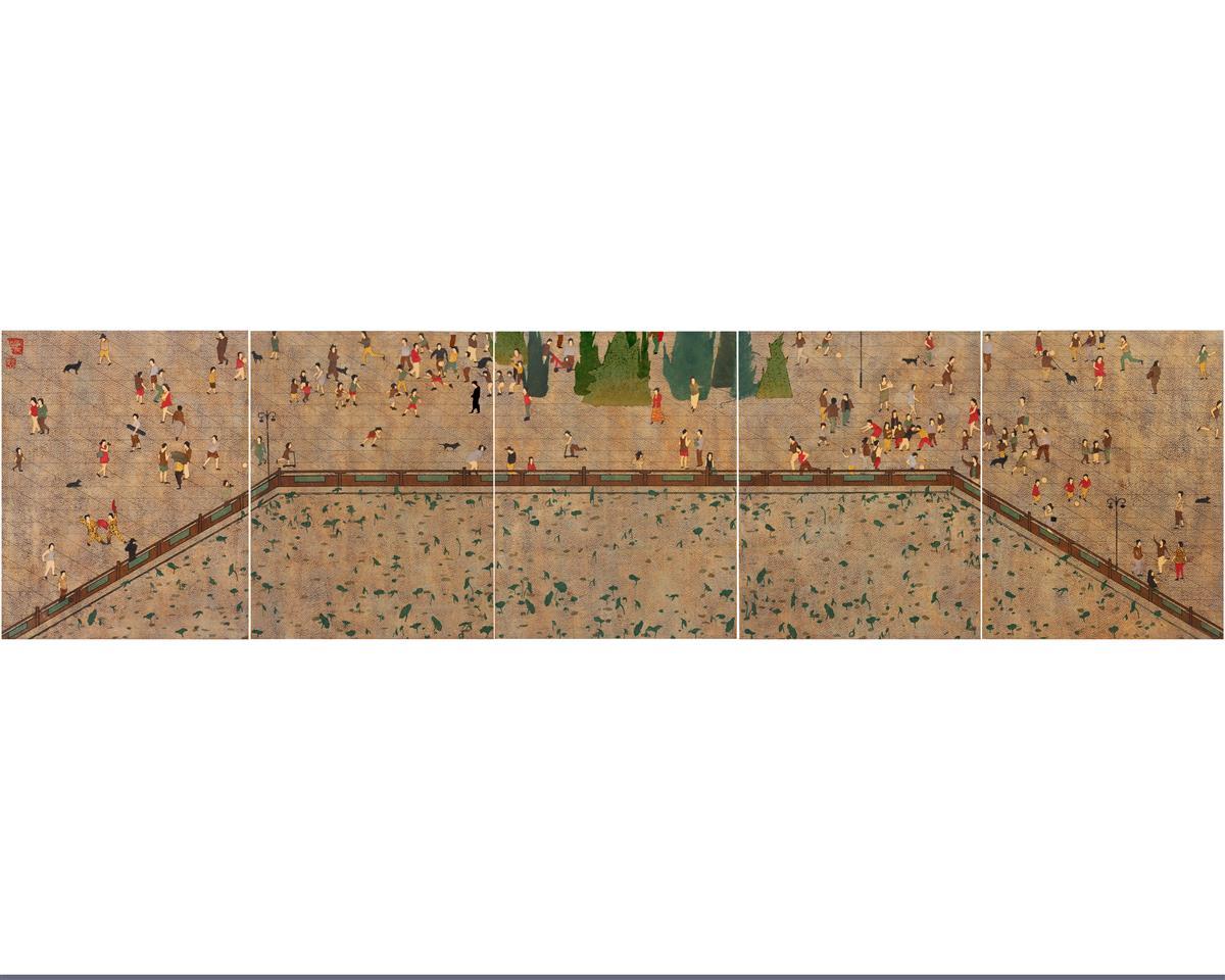 032李芳《夏有凉风之十》版画 40cm×160cm 2020.jpg