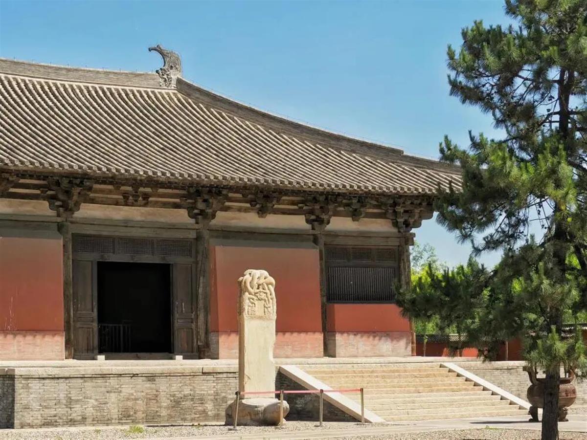 Ａ河北千年古寺开善寺大殿被淹１.jpg