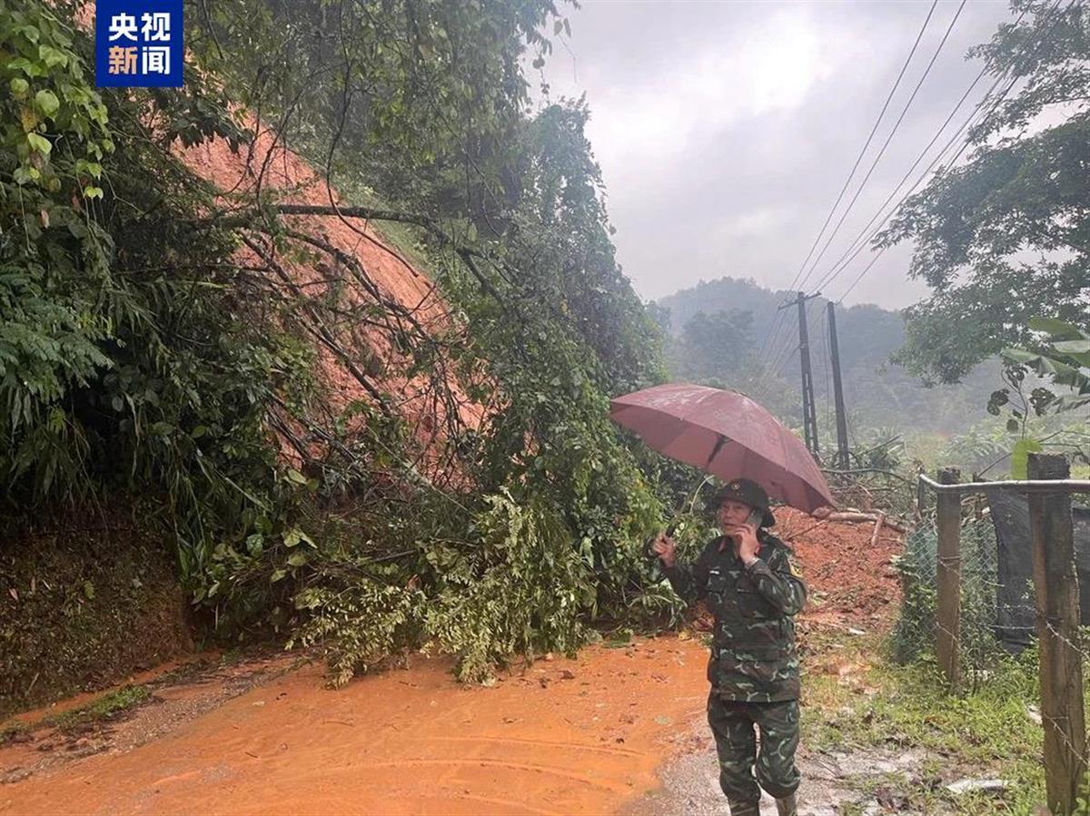 “近30年最强”，台风“摩羯”重创越南，已致三处山体滑坡、59人死亡、11万公顷水稻被淹