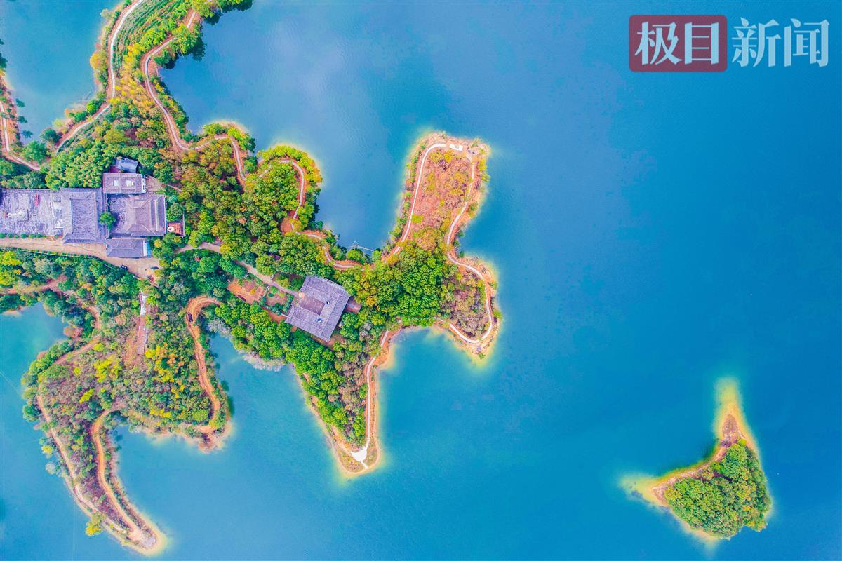 10月17日，随州市随县大洪水库鸟瞰。（极目新闻记者 黄志刚 摄）.jpg