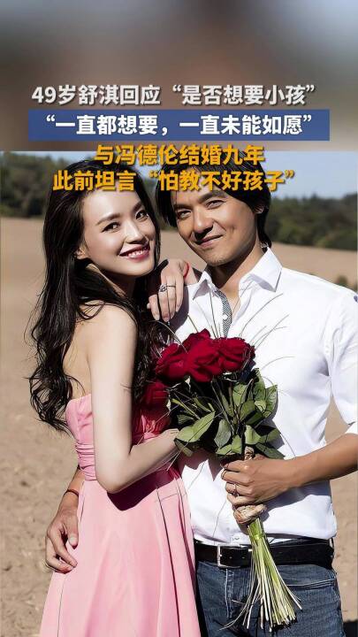 49岁舒淇自曝想要孩子，与冯德伦结婚9年，一直未能如愿