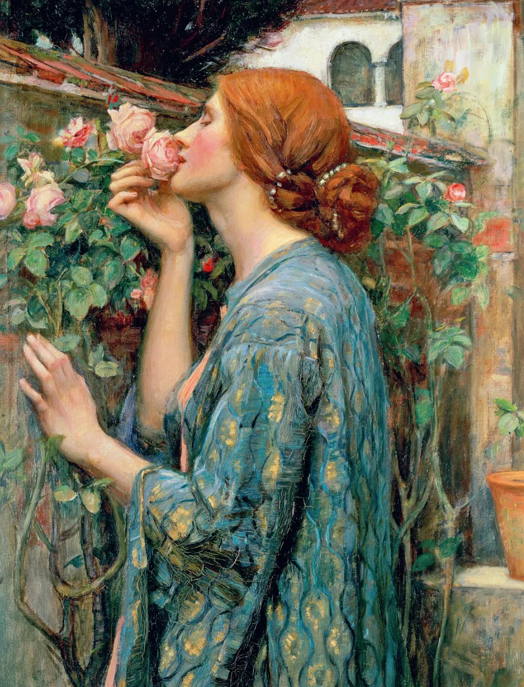 约翰·威廉·沃特豪斯《月季的灵魂》