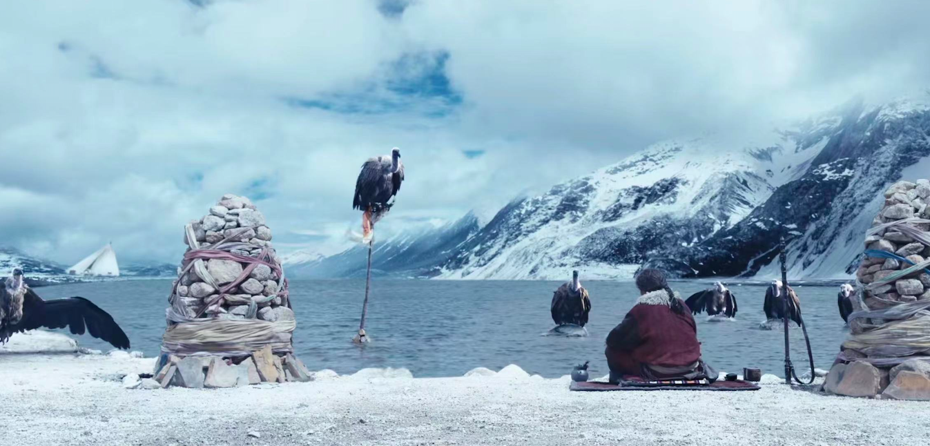 《昆仑神宫》雪山景