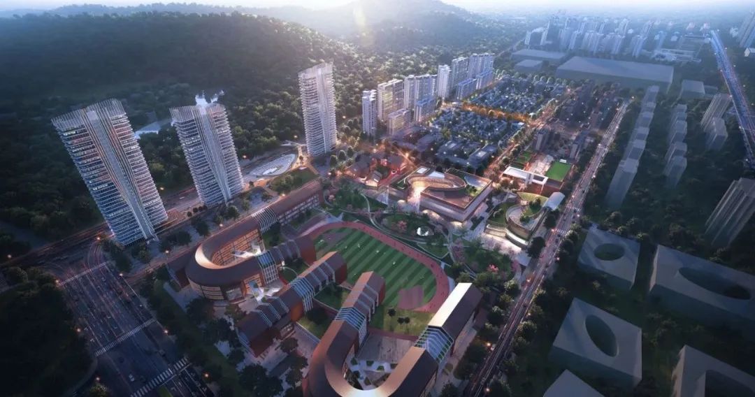 光谷国际人才社区租赁房地块项目效果图。市房管局供图