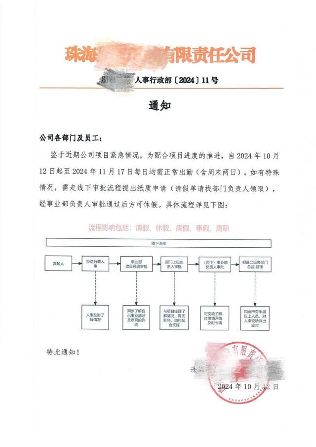 不调休也没加班费，珠海一公司被曝全员一个多月无休！这合法吗？