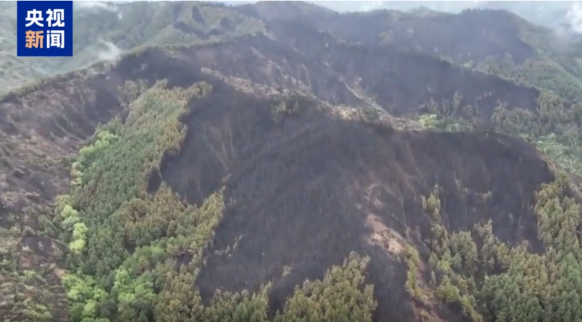 山西沁源山火明火已扑灭 转入火场清理阶段