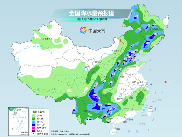全国多地降雨持续 长江中下游部分地区今后7天高温“全勤”