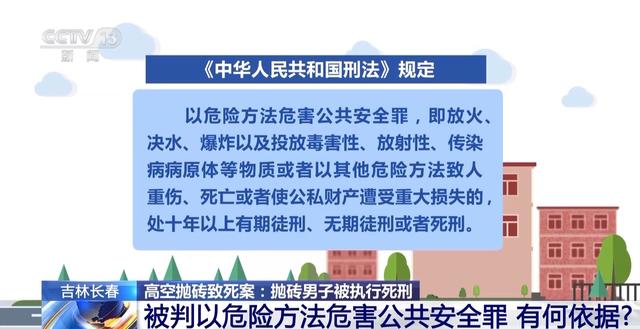 高空抛物致死案抛砖男子被执行死刑 专家详解相关法律规定→