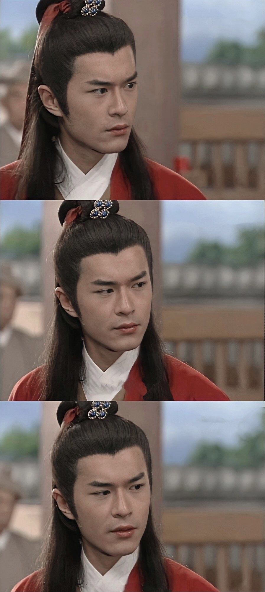 古装扮相的古天乐