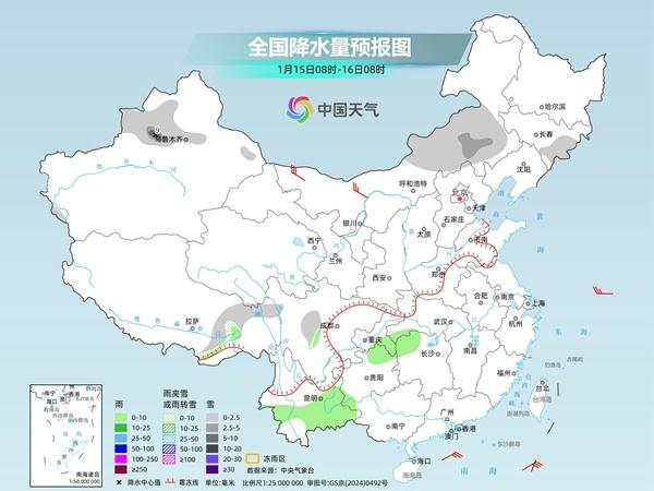 全国大部维持晴朗干燥模式 长江沿线升温明显 “三九”暖如春