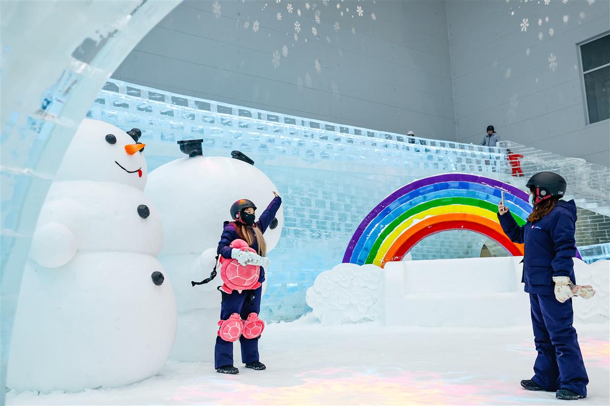 In Pics Central China S Largest Indoor Ski Resort Opens In Wuhan