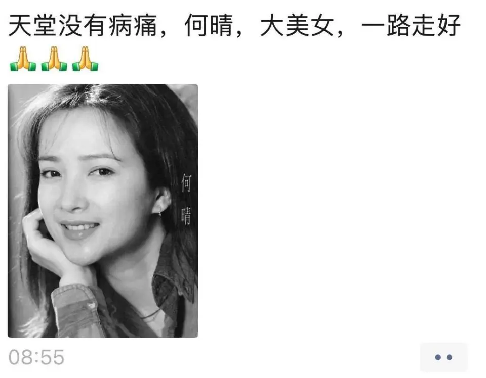 演员何晴去世，《三国演义》“赵云”扮演者张山透露病情：我们是邻居，她罹患脑瘤还中风了，曾在院子里见到阿姨推着她进出