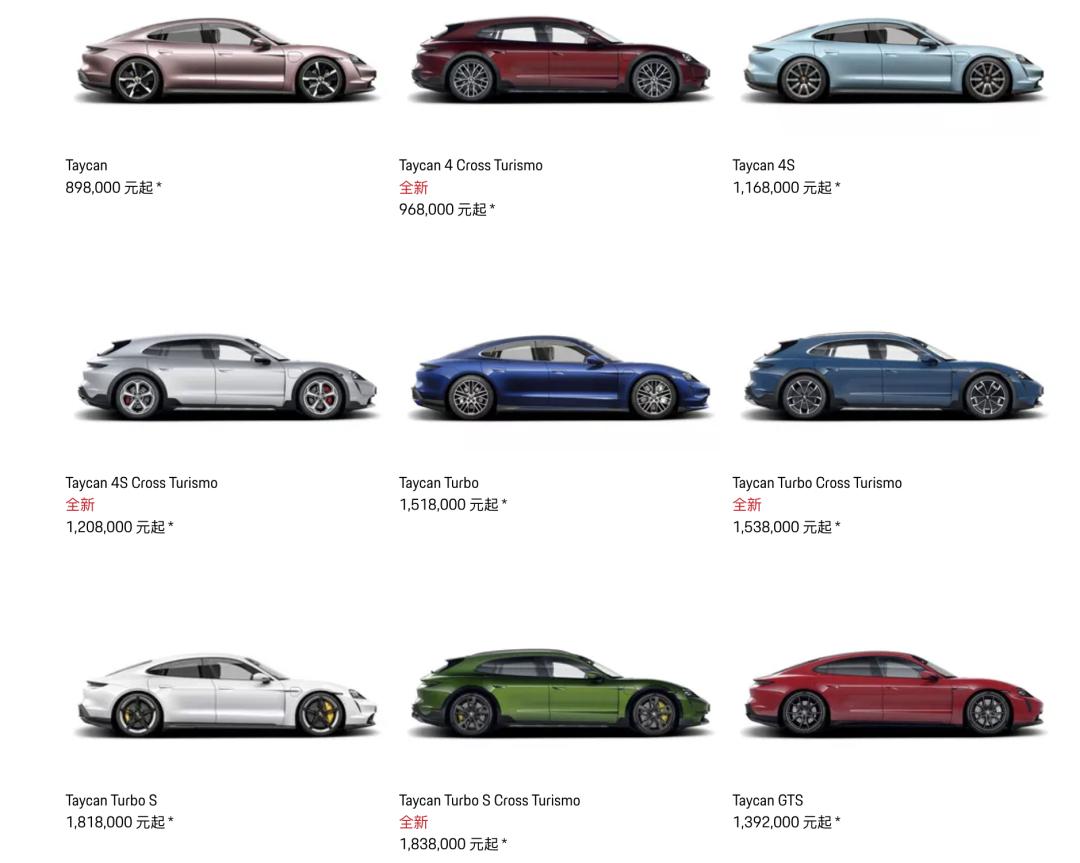 图源：保时捷官网