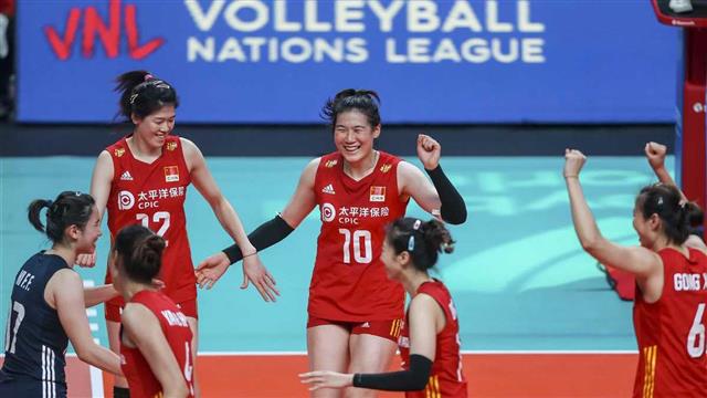 3：2掀翻巴西，中国女排赢得世界女排联赛开门红