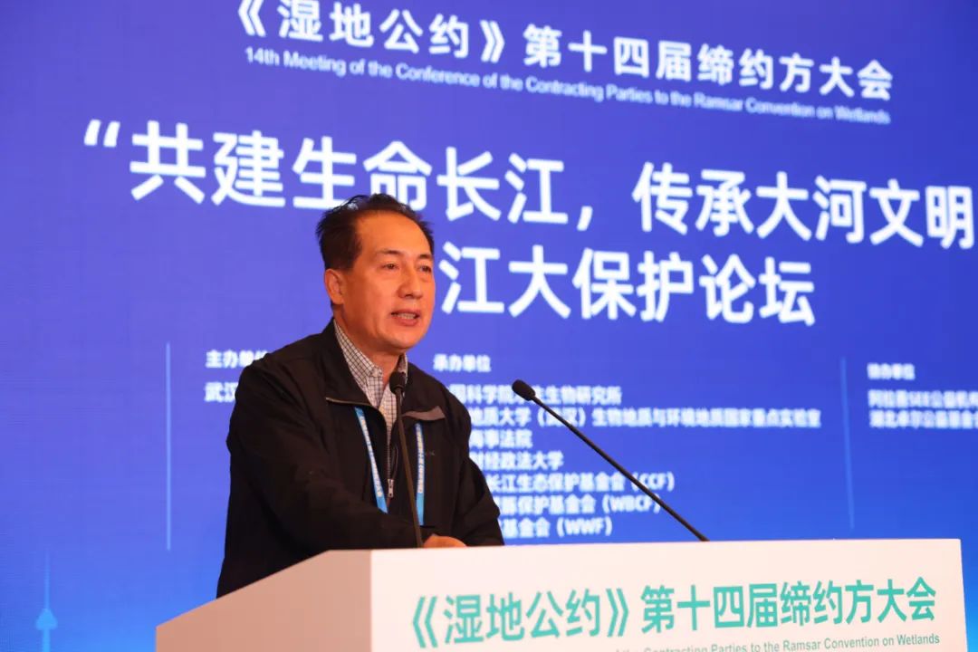 《湿地公约》第十四届缔约大会执委办主任孟宪林