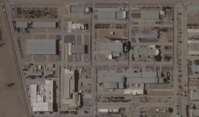 2025年5月17日的伊朗伊斯法罕核技术中心状况 卫星图像