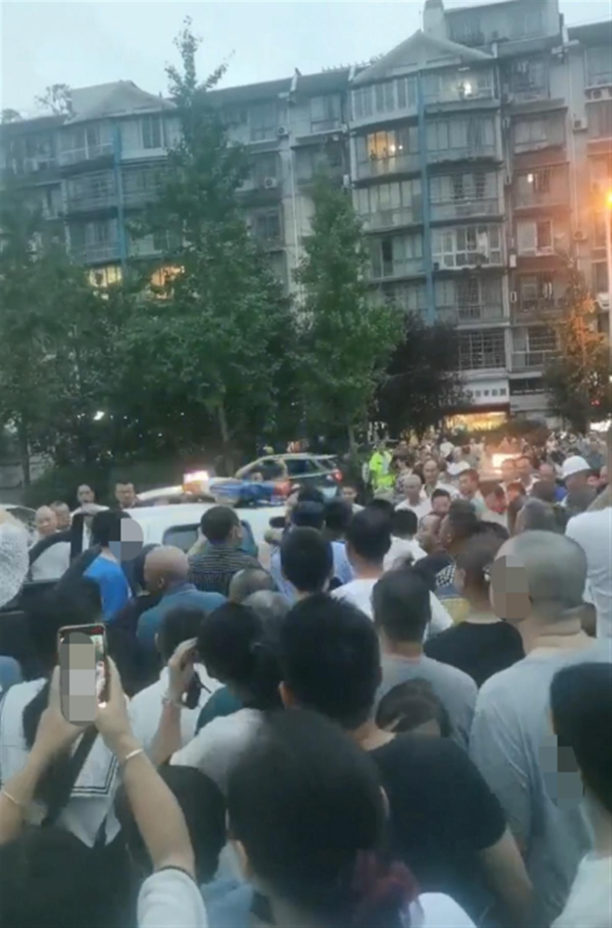 事发现场（图源视频截图）