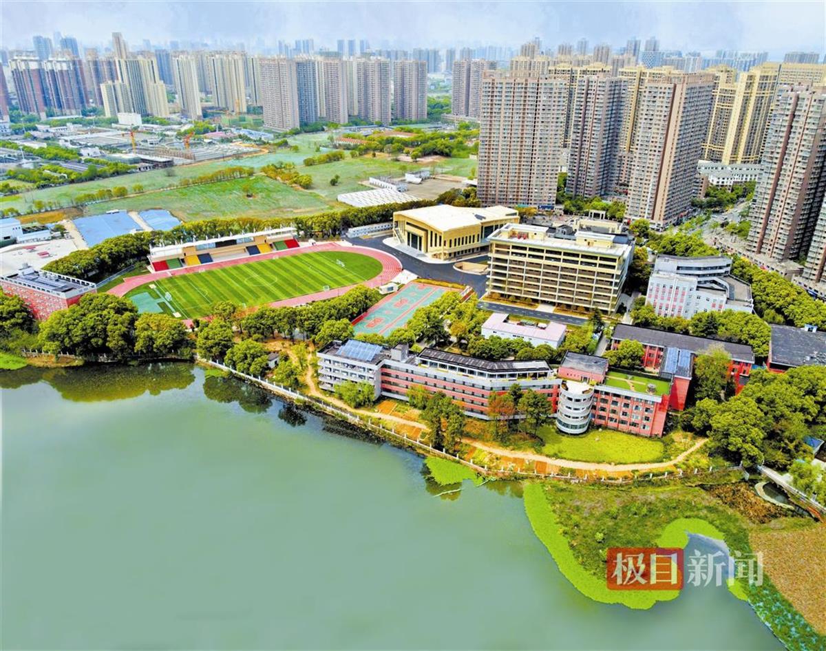 鸟瞰武汉市洪山高级中学.jpg