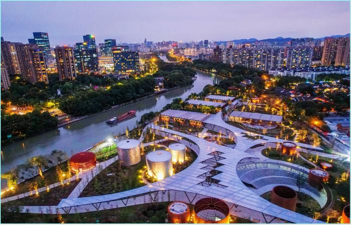 小河公园（资料图片）。