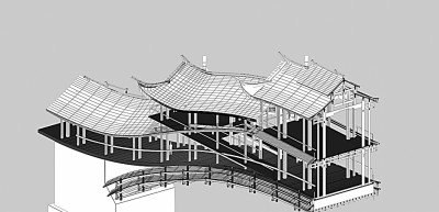 一座廊桥，联通传统与现代