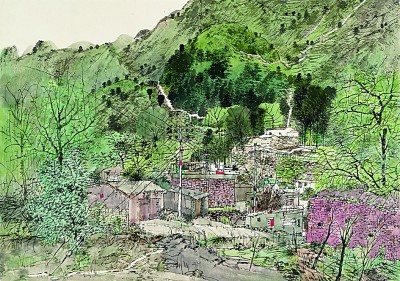 外师造化 中得心源——小议山水画写生