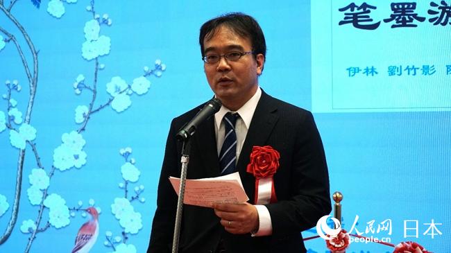 日本国际贸易促进协会部长泉川友树致辞