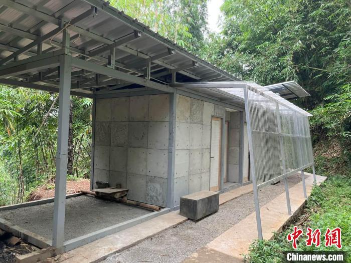 房屋原型的前立面(图片来自Muhammad Arief Irfan)。　施普林格·自然 供图