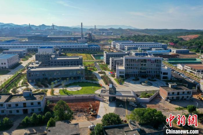 湖南腾驰环保科技有限公司。　永兴县委宣传部供图