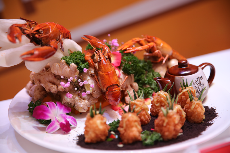 ▲兴文石海小龙虾（地理标志证明商标）