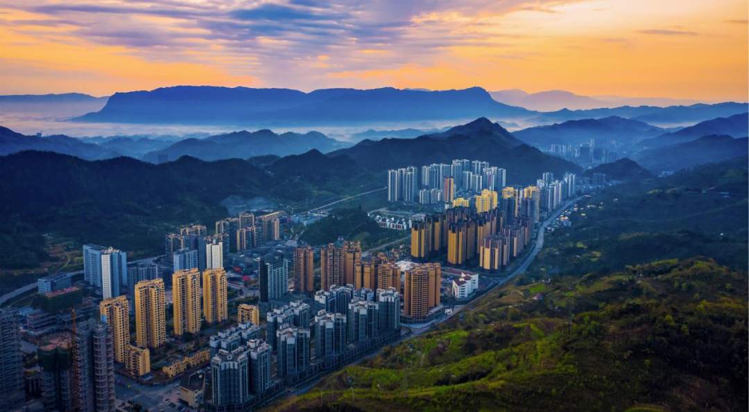 ▲兴文光明新城风貌