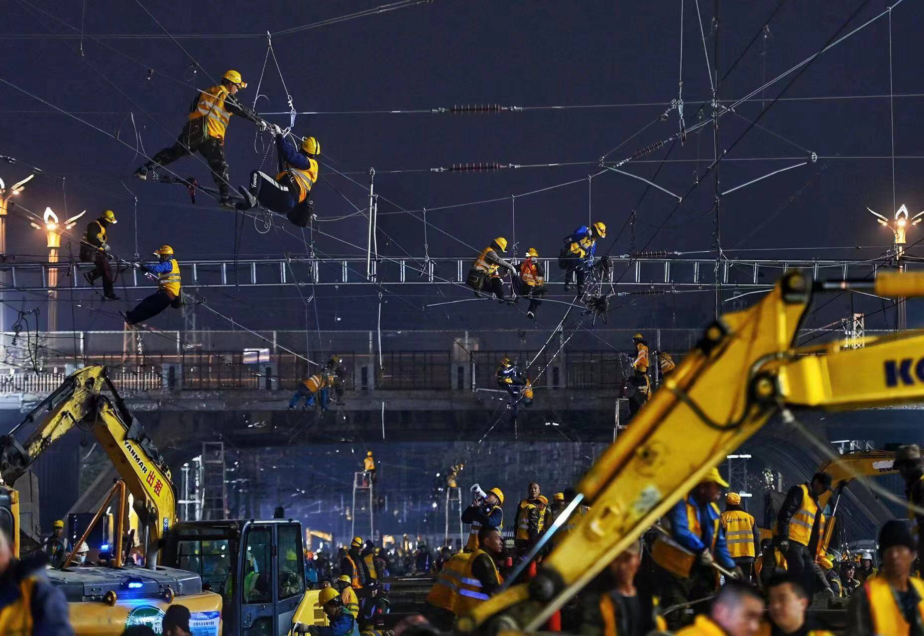 济郑高铁正式引入！济南火车站十年来最大规模站场改造顺利完成