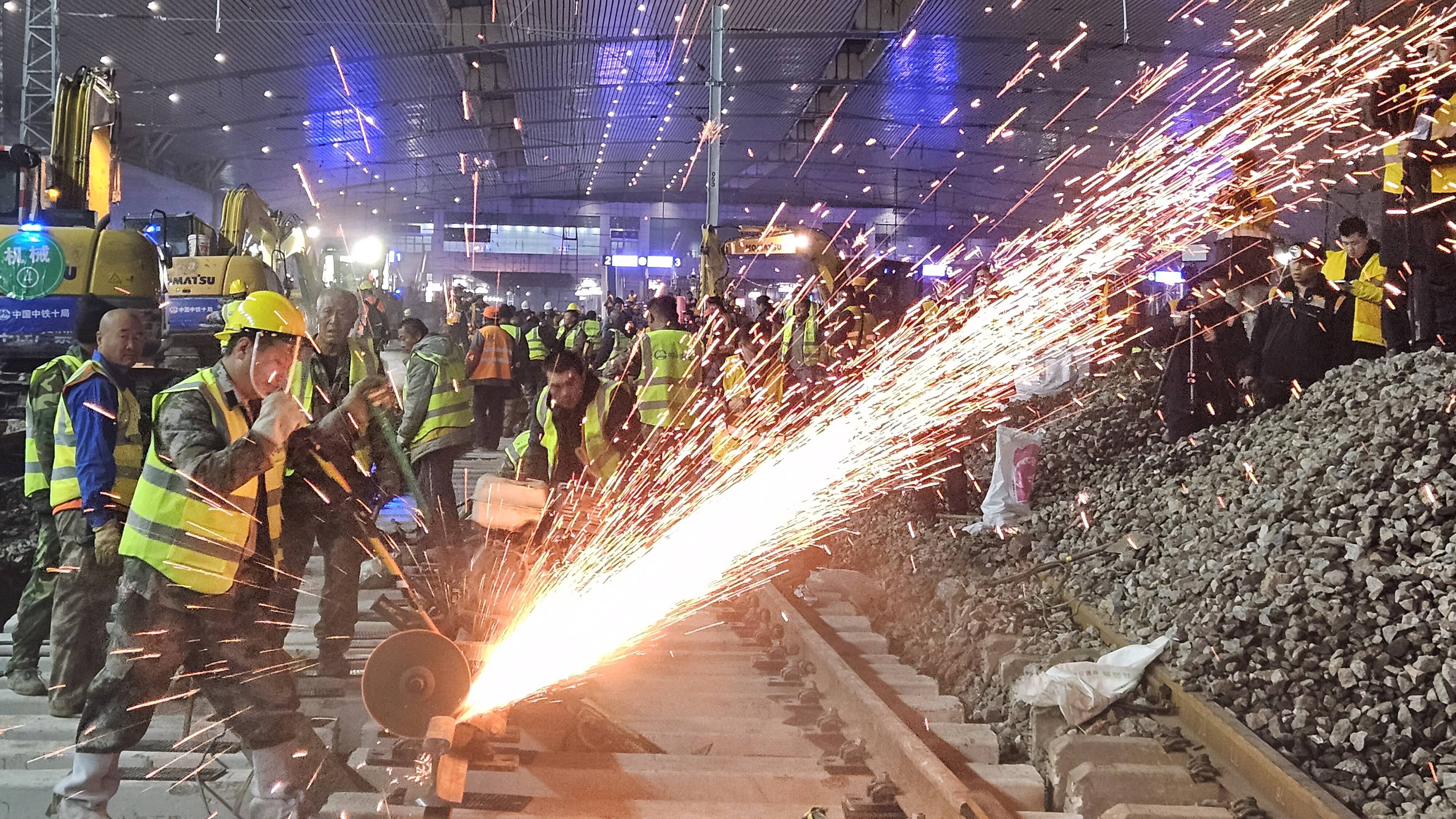 济郑高铁正式引入！济南火车站十年来最大规模站场改造顺利完成