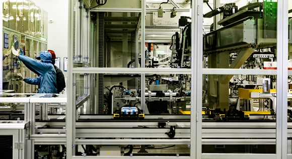 生产线现场。铜梁区委宣传部供图 华龙网发