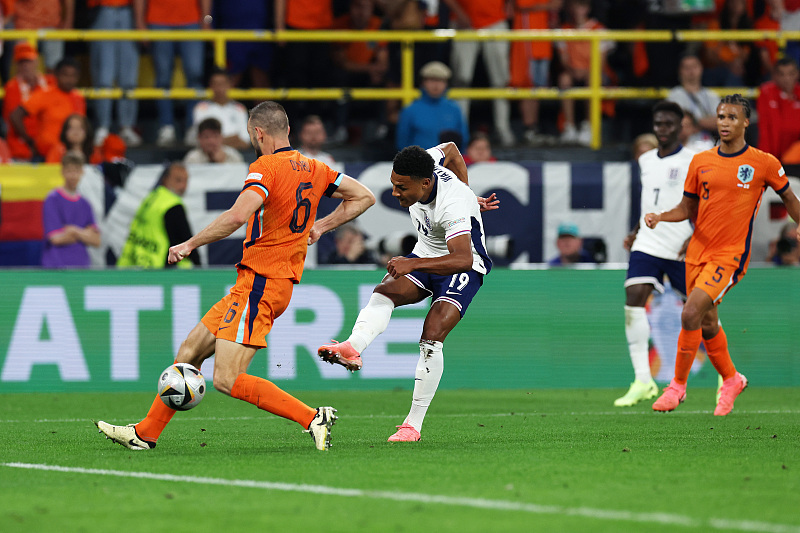 英格兰2-1战胜荷兰 晋级2024年欧洲杯决赛