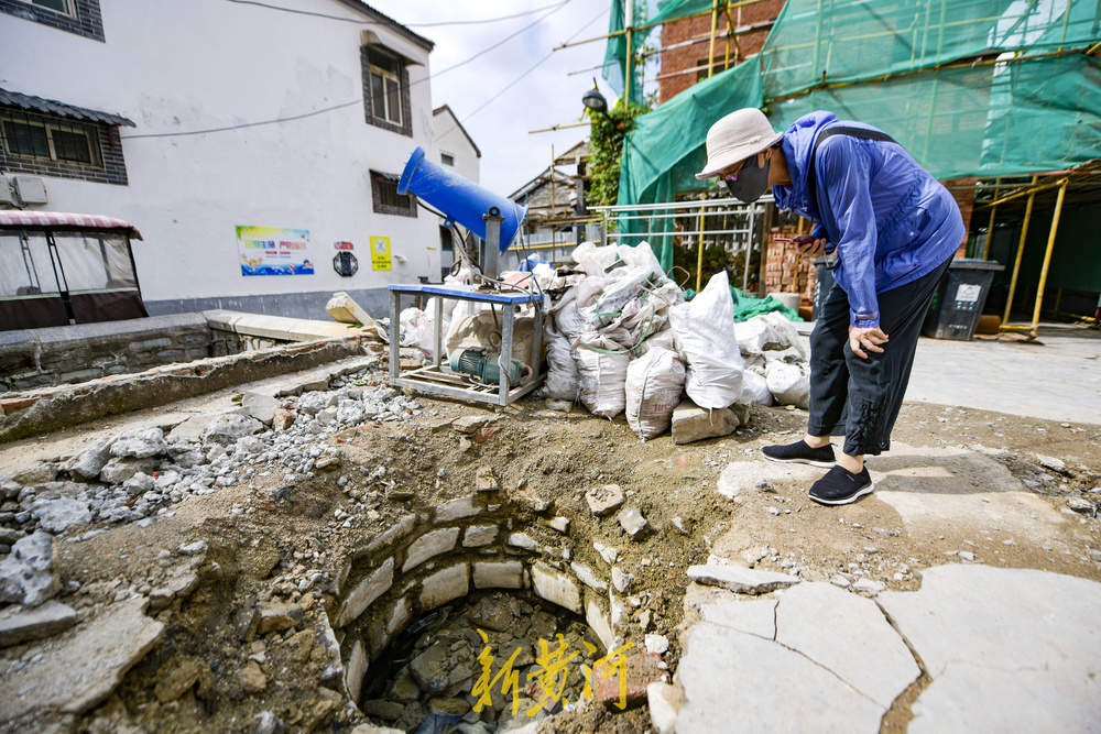 济南老城区改造 太乙泉“重见天日” 昔日清澈泉水重现