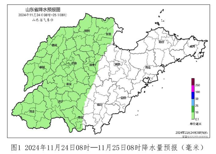 受强冷空气影响，今夜到下周三山东将出现明显雨雪和大风降温