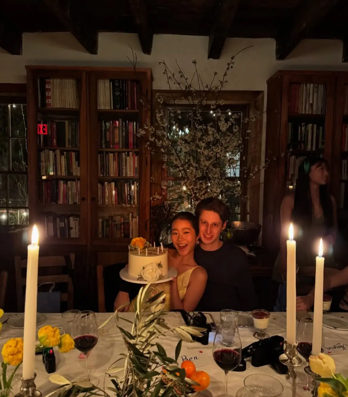 ▲本·帕斯特纳克与伊芙琳·哈