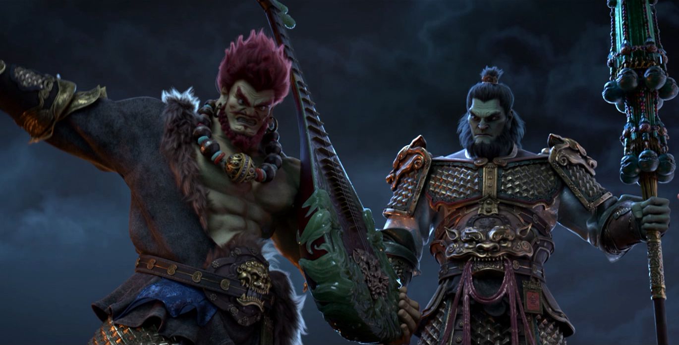 四大天王中的魔礼海与魔礼红