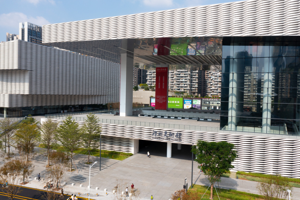粤港澳大湾区有了文化新地标 深圳美术馆（新馆）开馆 | 极目新闻