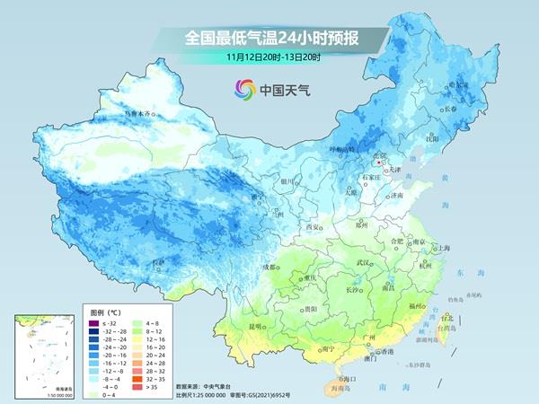 18个省会级城市最高气温创新低 今冬会现极端寒潮吗