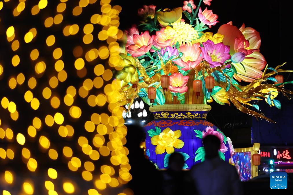 Lantern fair celebrating upcoming Chinese New Year held in Lanzhou ...