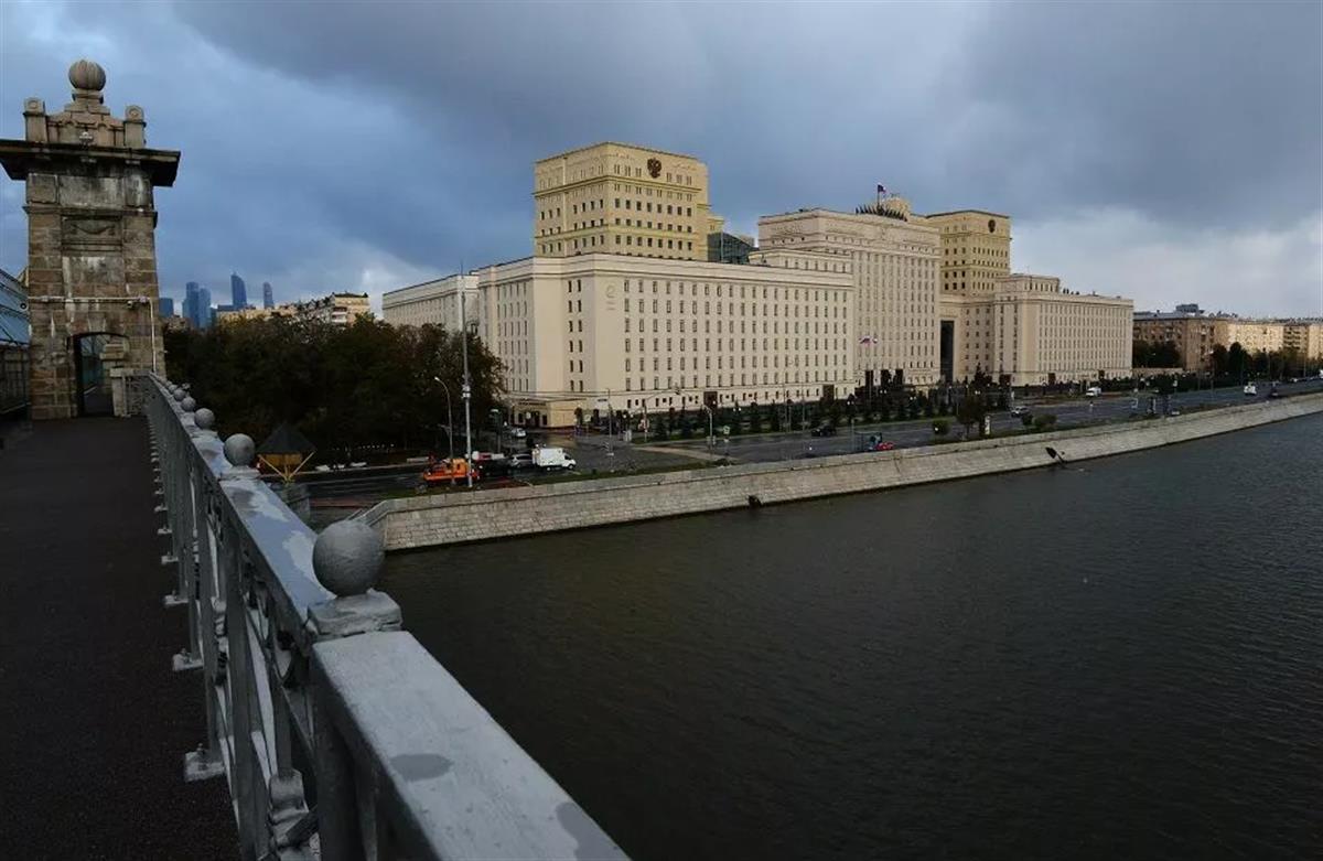 图中建筑是原著名的伏龙芝军事学院，现俄罗斯联邦国防部大楼（来源：俄罗斯卫星通讯社）