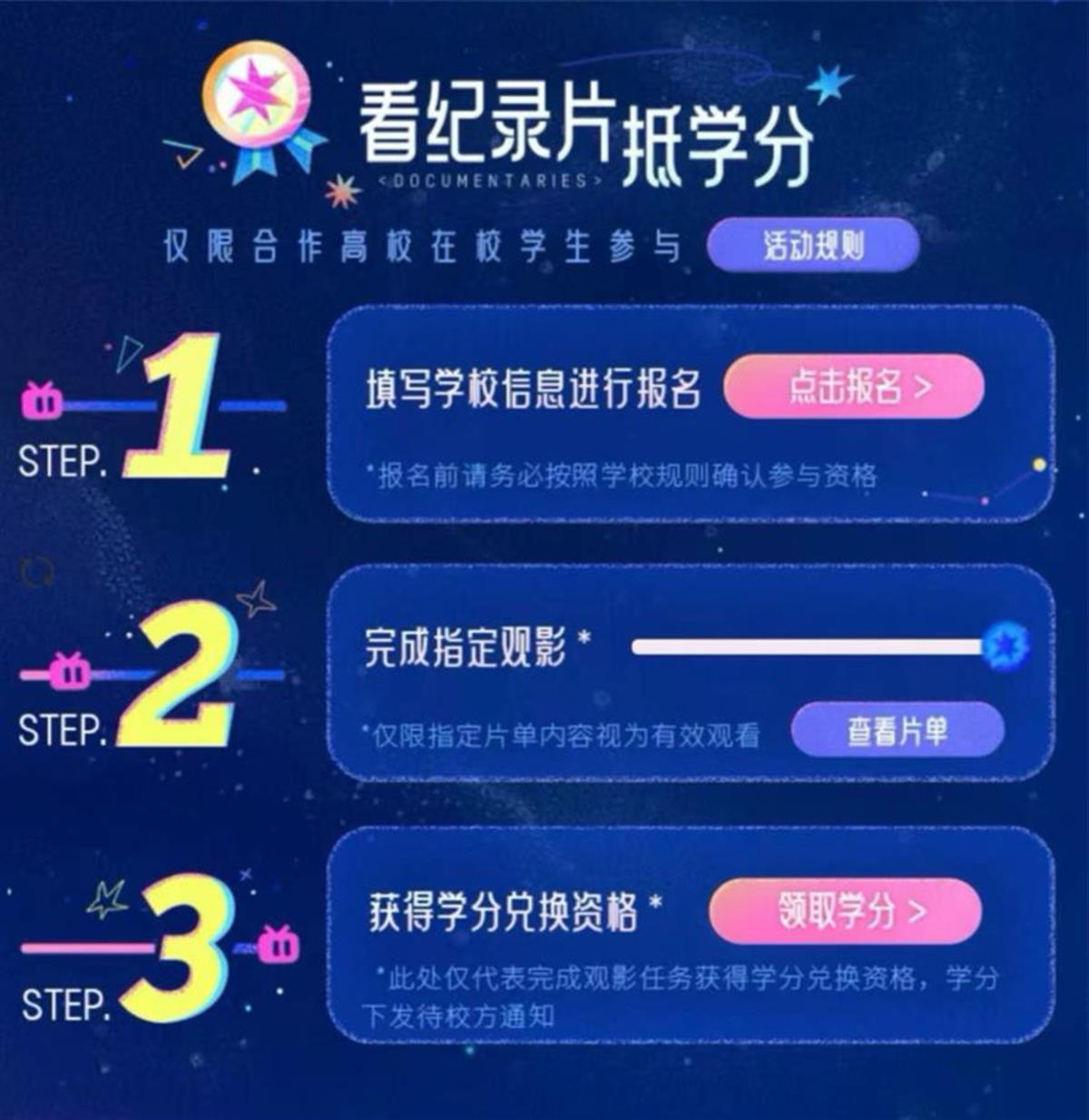 五一刷纪录片抵学分，有一批大学生已开始积累学时了
