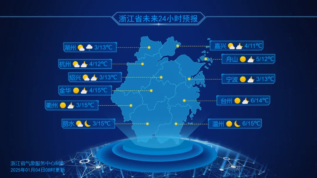 最低气温跌至-2℃！冷空气下周抵达浙江，做好准备-第2张-热点新闻-河北元硕人力资源服务有限公司