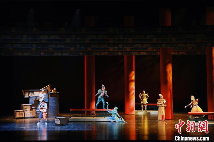 故宫博物院首部音乐儿童剧《甪端》剧照 故宫博物院供图